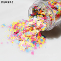 2020 hot sales! mixed fluorescent  polyester chunky glitter flake for ornament make up with different shape mickey, heat, stars